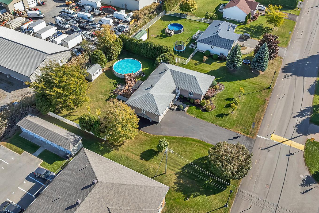 Aerial photo - 475 Rue Grégoire, Saint-Michel, QC - Outdoor With View