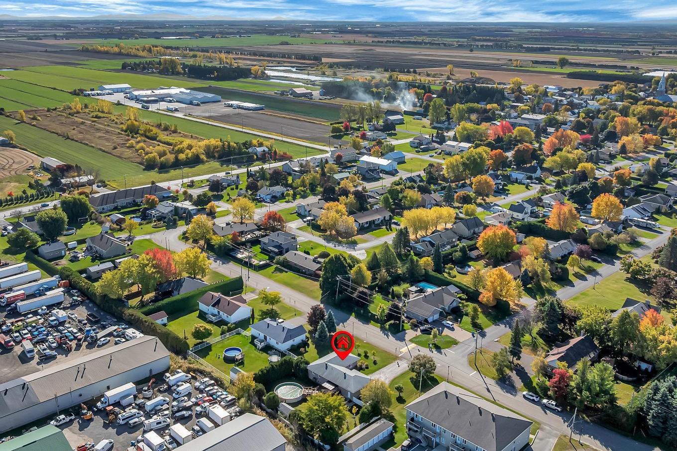 Aerial photo - 475 Rue Grégoire, Saint-Michel, QC - Outdoor With View