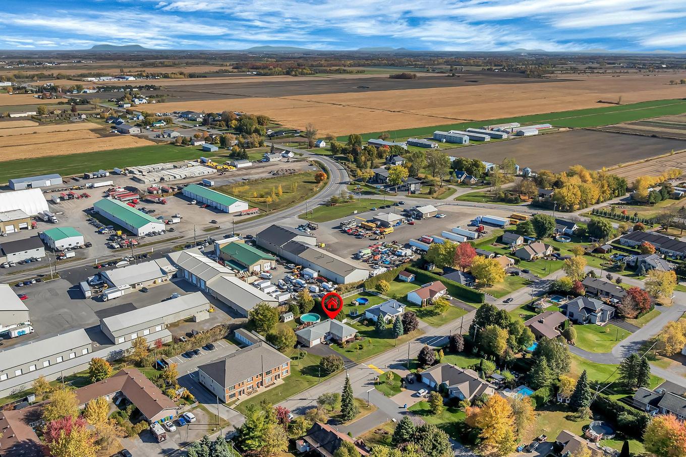 Aerial photo - 475 Rue Grégoire, Saint-Michel, QC - Outdoor With View
