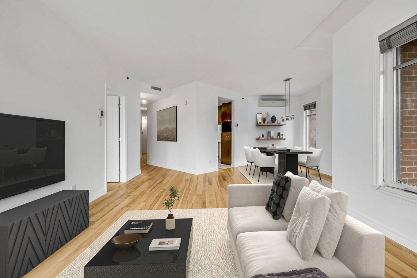 Salon - 510-5692 Rue St-Louis, Lévis (Desjardins), QC - Indoor Photo Showing Living Room