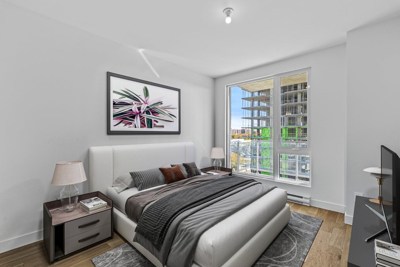 Chambre à coucher - 603-3671 Av. Jean-Béraud, Laval (Chomedey), QC - Indoor Photo Showing Bedroom