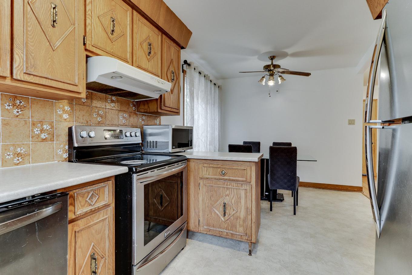 Kitchen - 3300 - 3302 Rue French, Montréal (Mercier/Hochelaga-Maisonneuve), QC - Indoor Photo Showing Kitchen