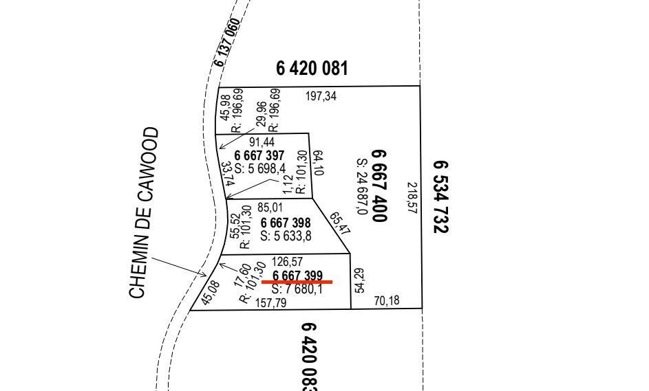 Land/Lot - Ch. De Cawood, Alleyn-Et-Cawood, QC