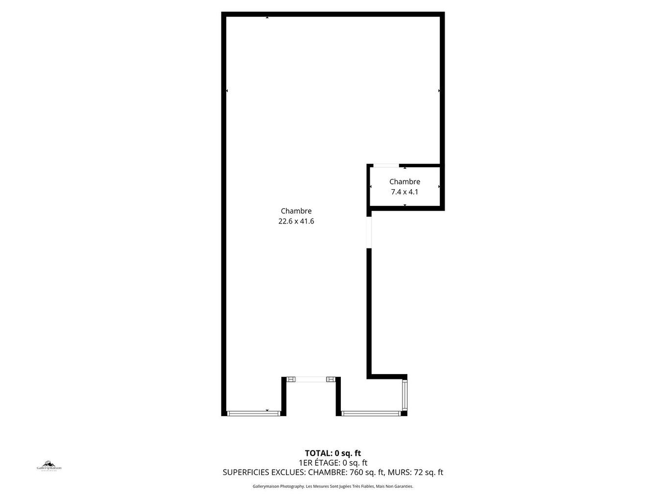 Plan (croquis) - 7595 Rue St-Hubert, Montréal (Villeray/Saint-Michel/Parc-Extension), QC