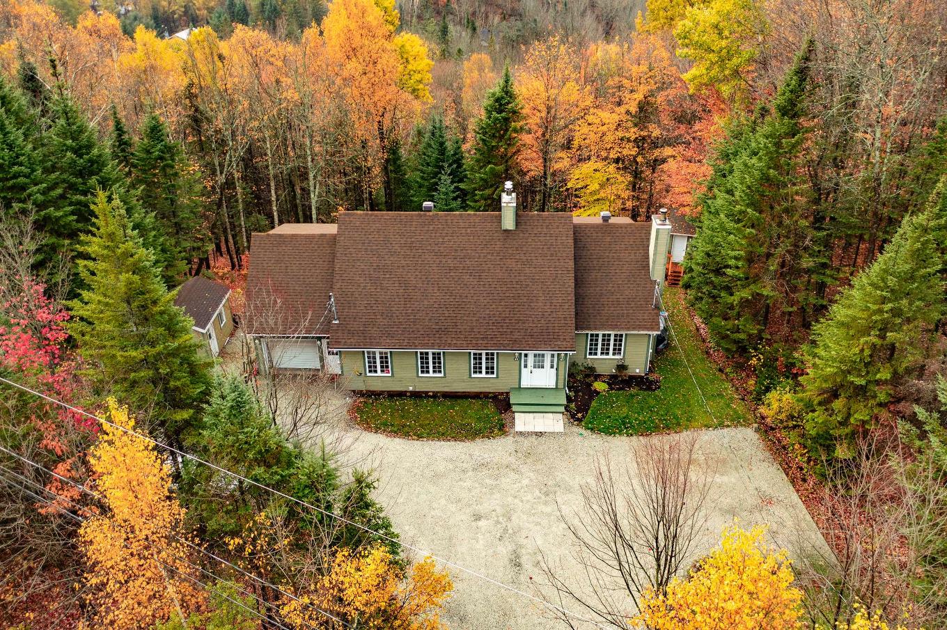 Photo aérienne - 87 Ch. Des Couleurs, Saint-Sauveur, QC - Outdoor