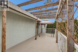 Deck with access from kitchen and primary bedroom -