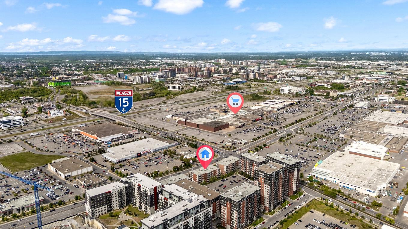 Photo aérienne - 301-1445 Boul. Le Corbusier, Laval (Laval-Des-Rapides), QC - Outdoor With View