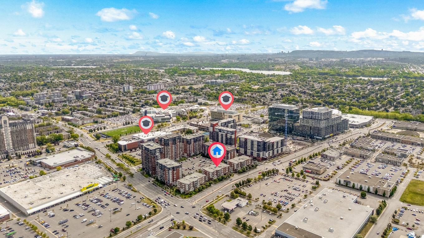 Photo aérienne - 301-1445 Boul. Le Corbusier, Laval (Laval-Des-Rapides), QC - Outdoor With View