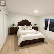 Large Master bedroom with his and hers closets. -