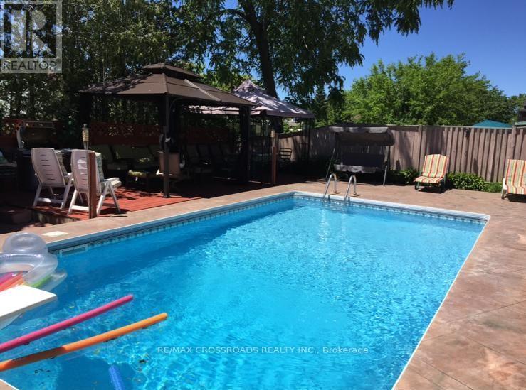 49 Tunmead Square, Toronto, ON - Outdoor With In Ground Pool With Backyard