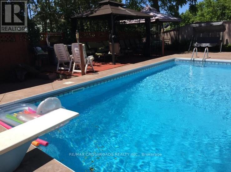 49 Tunmead Square, Toronto, ON - Outdoor With In Ground Pool With Backyard