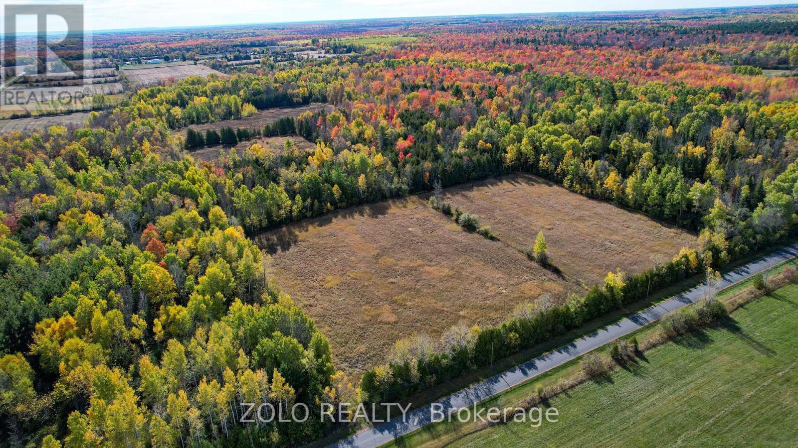 Looking at property, looking South. - 000 Salmon Road, South Dundas, ON