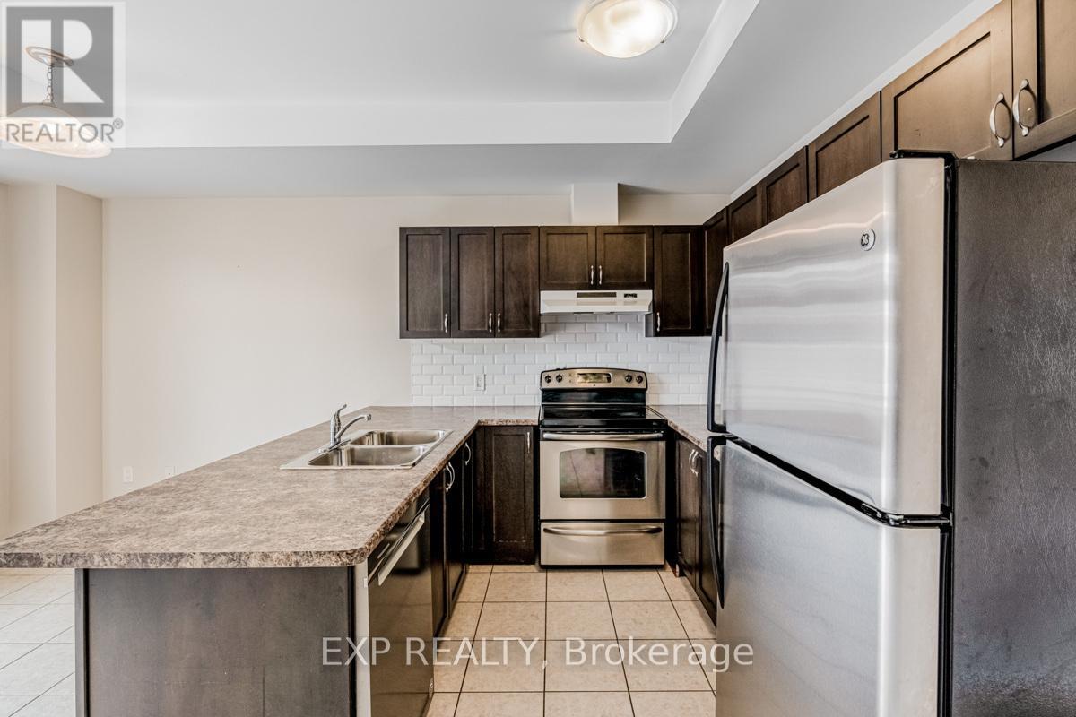 4129 Palermo Common, Burlington, ON - Indoor Photo Showing Kitchen With Double Sink