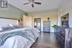 Primary bedroom suite with walk in closet & ensuit -