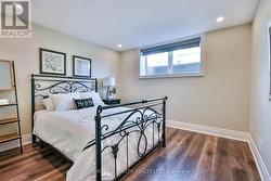Lower level 4th bedroom with walk in closet. -