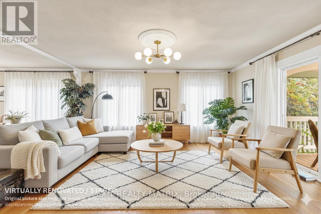 (virtually modified) living 1 - 1100 Moffatt Drive, Ottawa, ON - Indoor Photo Showing Living Room