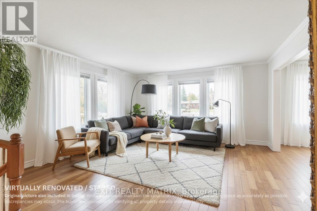 (virtually modified) living 2 - 1100 Moffatt Drive, Ottawa, ON - Indoor Photo Showing Living Room