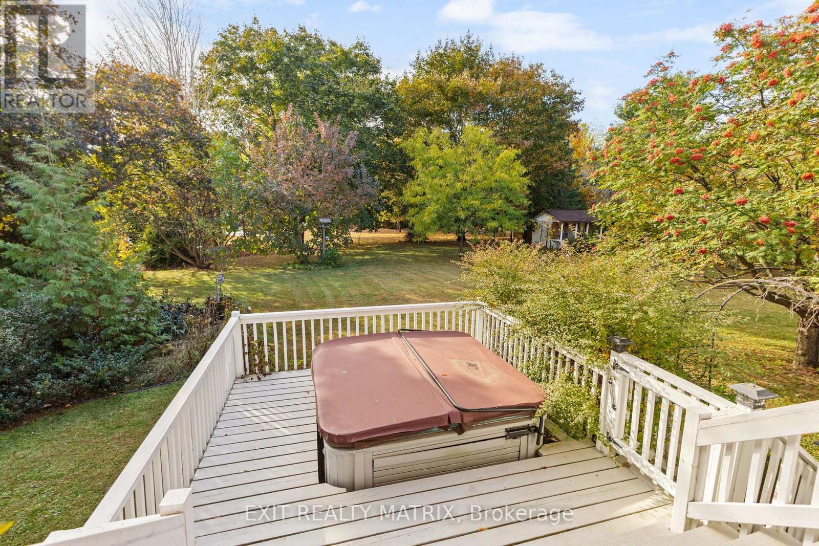 Hot Tub - 1100 Moffatt Drive, Ottawa, ON - Outdoor With Deck Patio Veranda