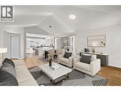 Living Room-Virtually staged photo -