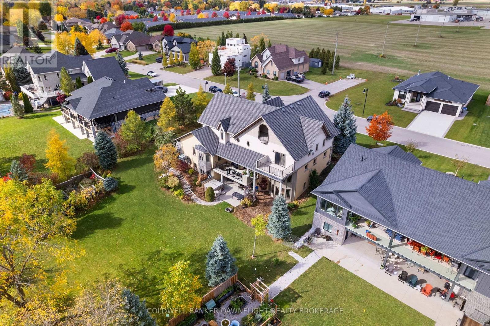 246 Hazelton Lane, South Huron (Exeter), ON - Outdoor With Deck Patio Veranda With View