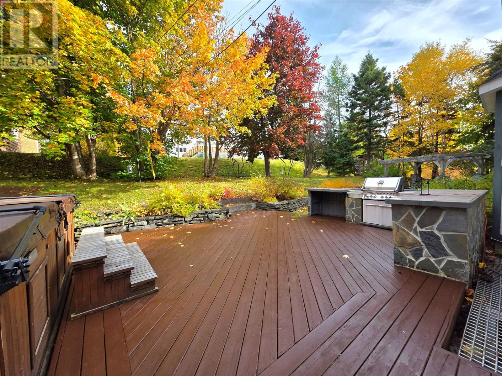 5 Hamilton Place, Corner Brook, NL - Outdoor With Deck Patio Veranda
