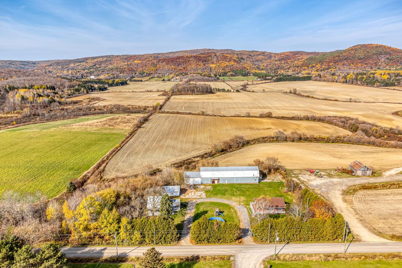 Photo aérienne - 1765Z - 1775Z Ch. Beauparlant O., Saint-Damien, QC - Outdoor With View