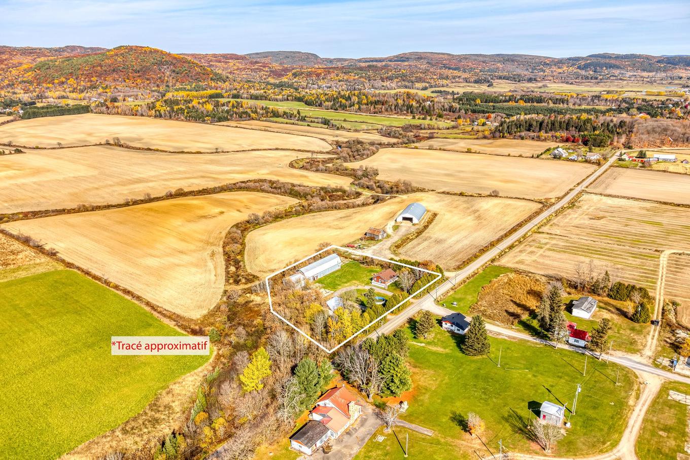 Photo aérienne - 1765 - 1775 Ch. Beauparlant O., Saint-Damien, QC