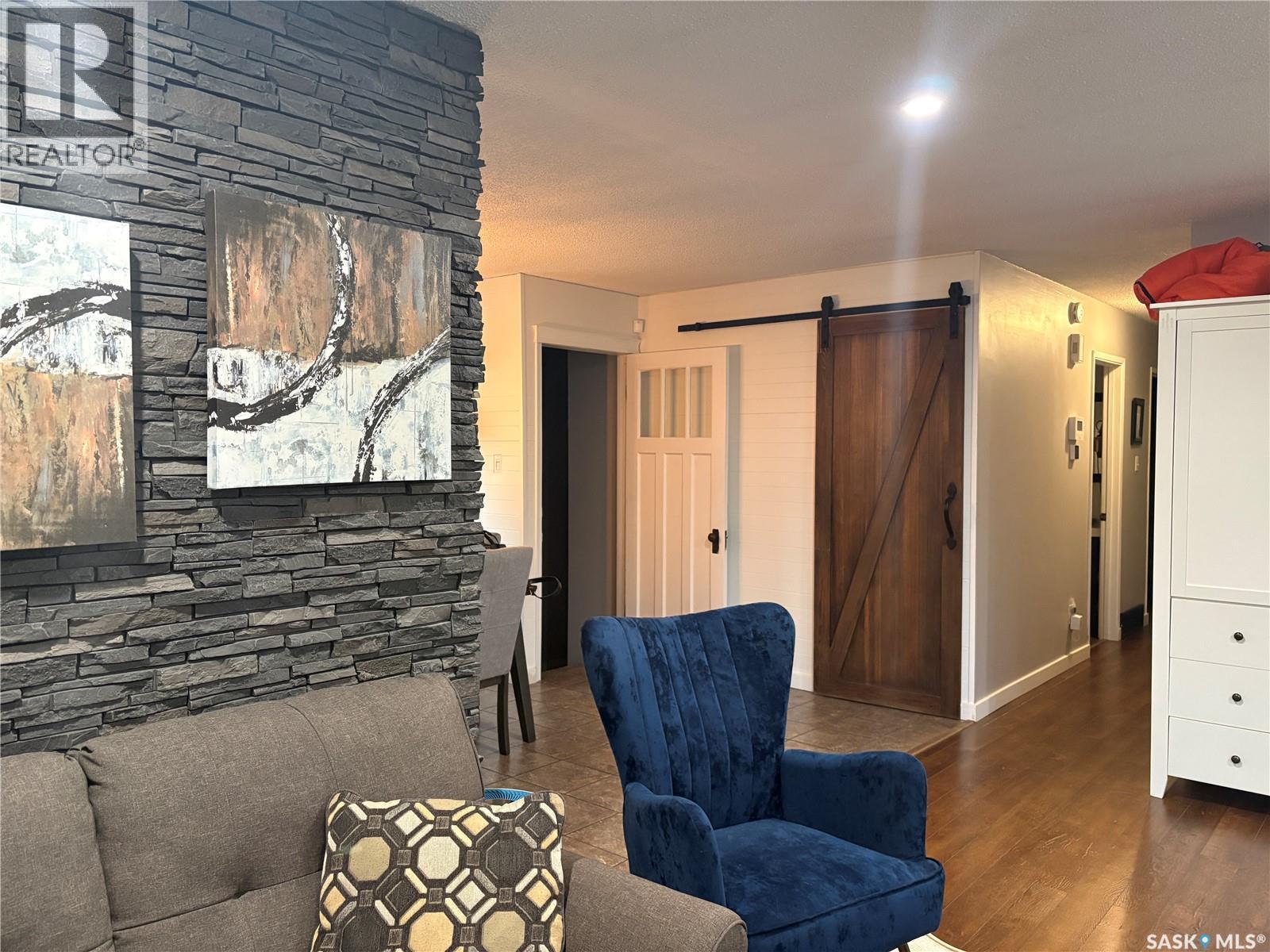 1582 Sibbald Crescent, Prince Albert, SK - Indoor With Fireplace