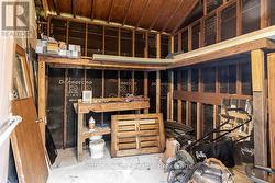 Storage addition on back of house -