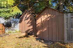 2 storage sheds -