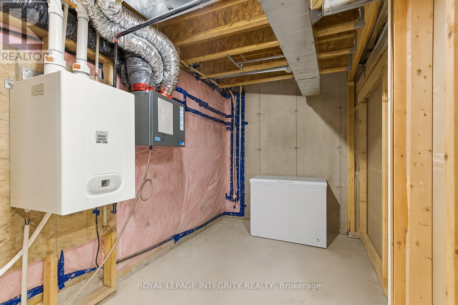 Mechanical/Storage Room - 820 Bascule Place, Ottawa, ON - Indoor Photo Showing Basement