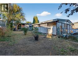 Rear yard and outbuilding -