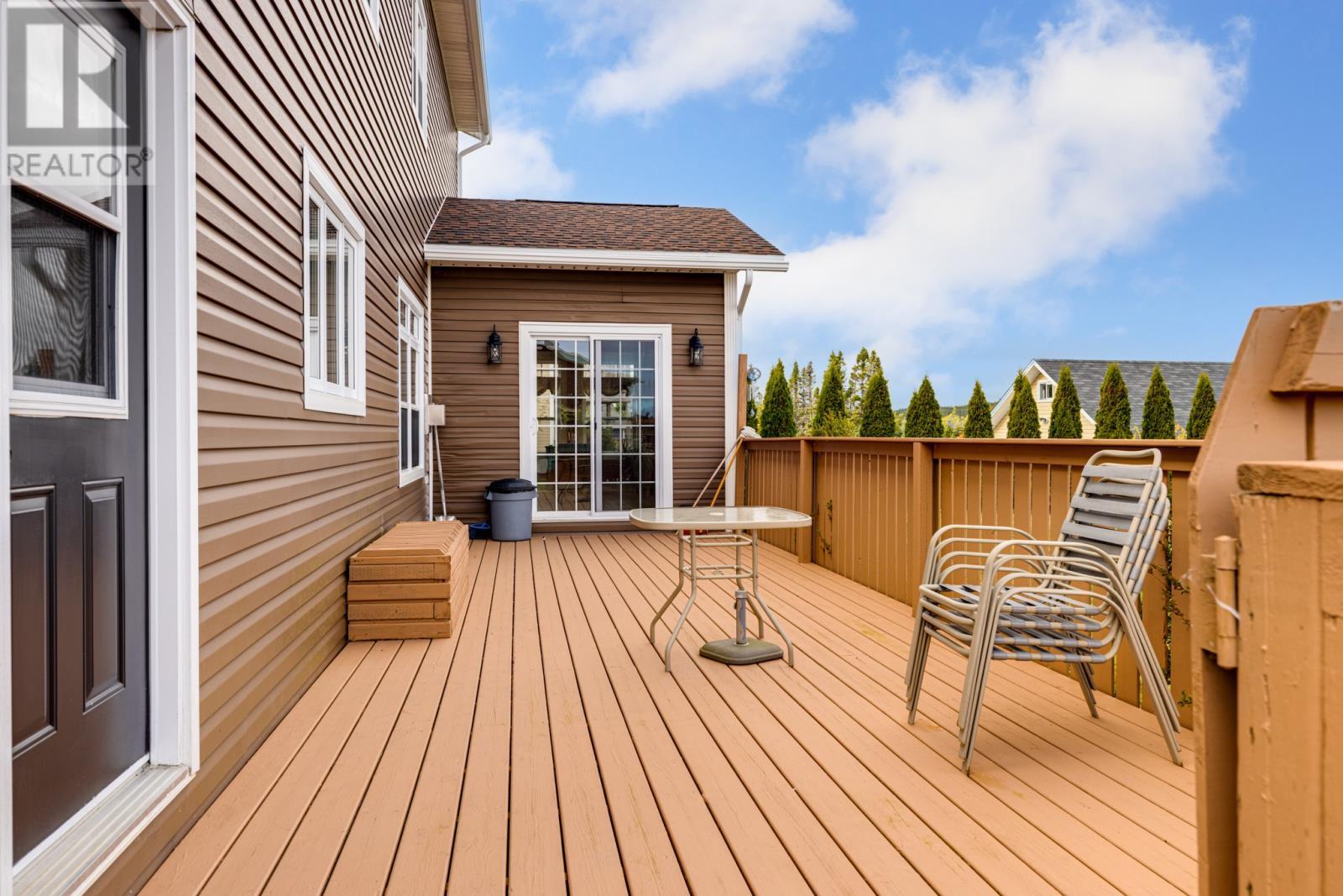 23 Tamarack Drive, Witless Bay, NL - Outdoor With Deck Patio Veranda With Exterior