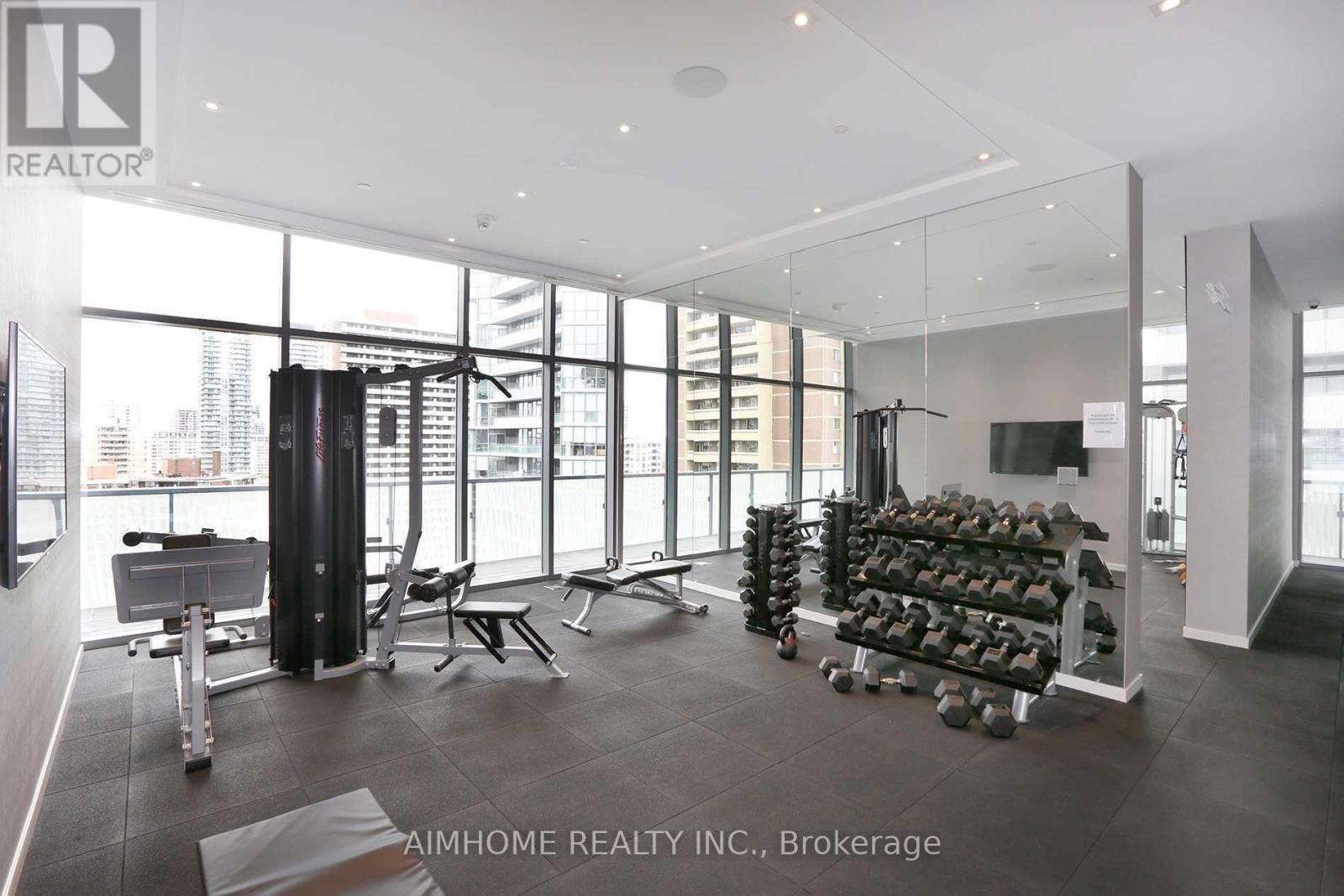 2315 - 50 Charles Street E, Toronto, ON - Indoor Photo Showing Gym Room