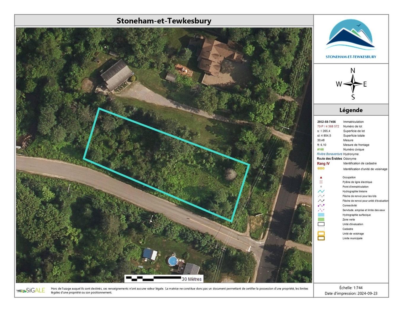 Drawing (sketch) - 500 Ch. Du Hibou, Stoneham-Et-Tewkesbury, QC