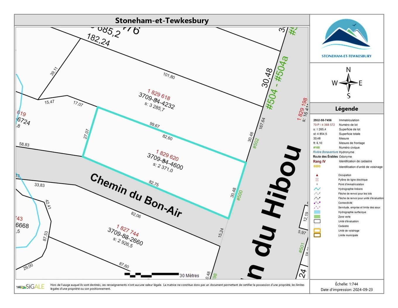 Drawing (sketch) - 500 Ch. Du Hibou, Stoneham-Et-Tewkesbury, QC