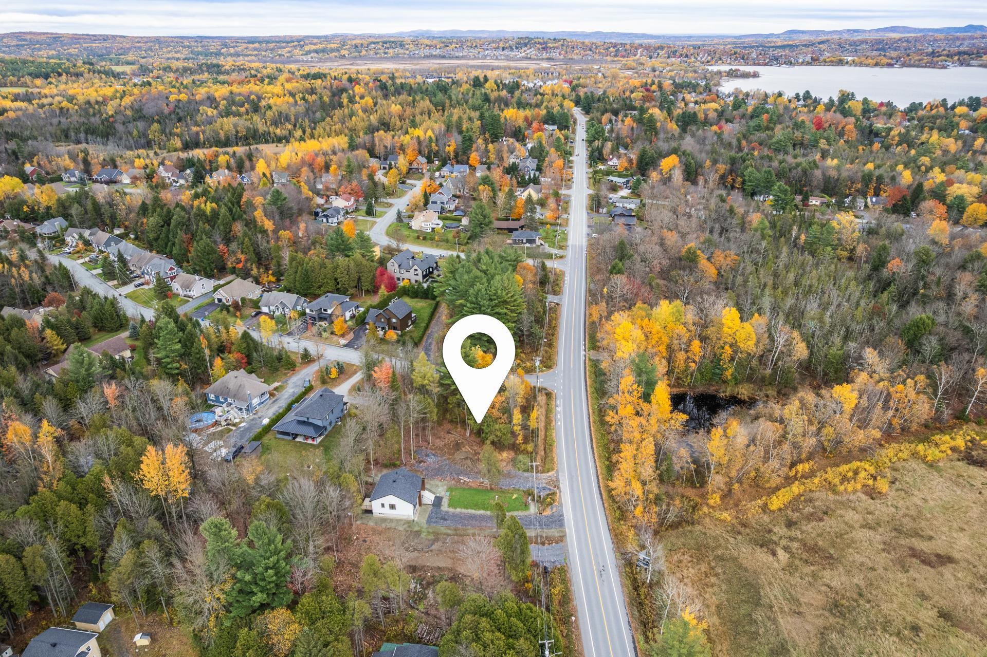 Photo aérienne - 406 Ch. Southière, Magog, QC