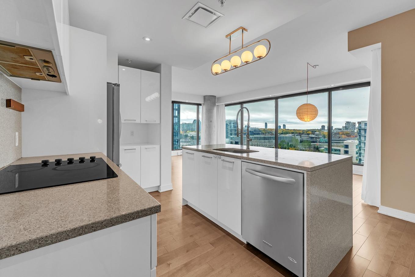 Vue d'ensemble - 806-299 Rue De La Rotonde, Montréal (Verdun/Île-Des-Soeurs), QC - Indoor Photo Showing Kitchen With Upgraded Kitchen