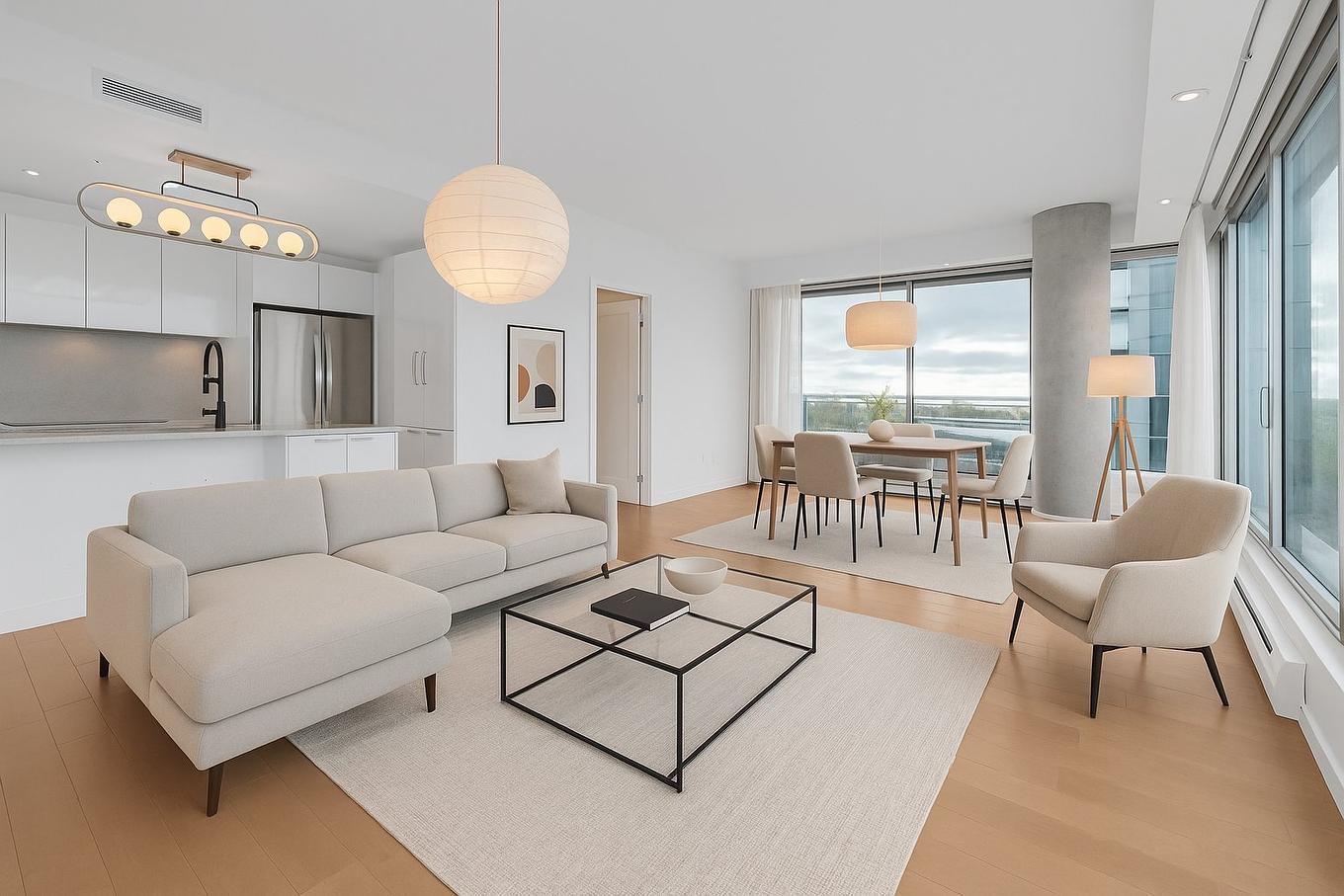 Autre - 806-299 Rue De La Rotonde, Montréal (Verdun/Île-Des-Soeurs), QC - Indoor Photo Showing Living Room