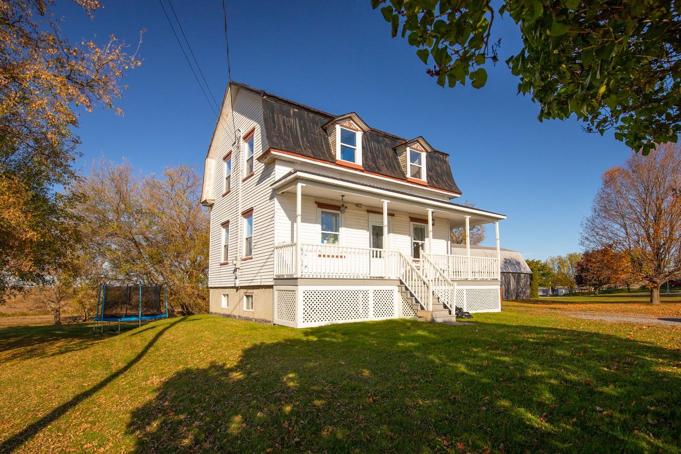 Frontage - 1237 9E Rang, Saint-Dominique, QC - Outdoor With Deck Patio Veranda