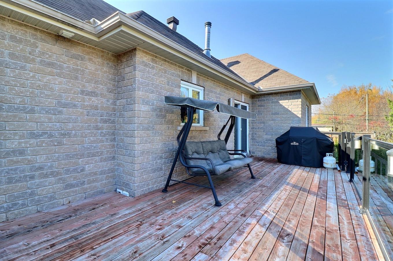 Patio - 412 Rue Chagnon, Gatineau (Aylmer), QC - Outdoor With Deck Patio Veranda With Exterior