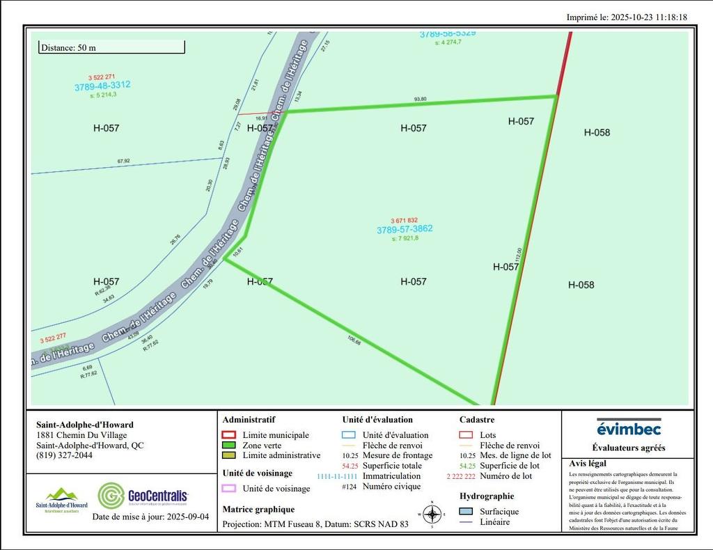 Exterior - Ch. De L'Héritage, Saint-Adolphe-D'Howard, QC