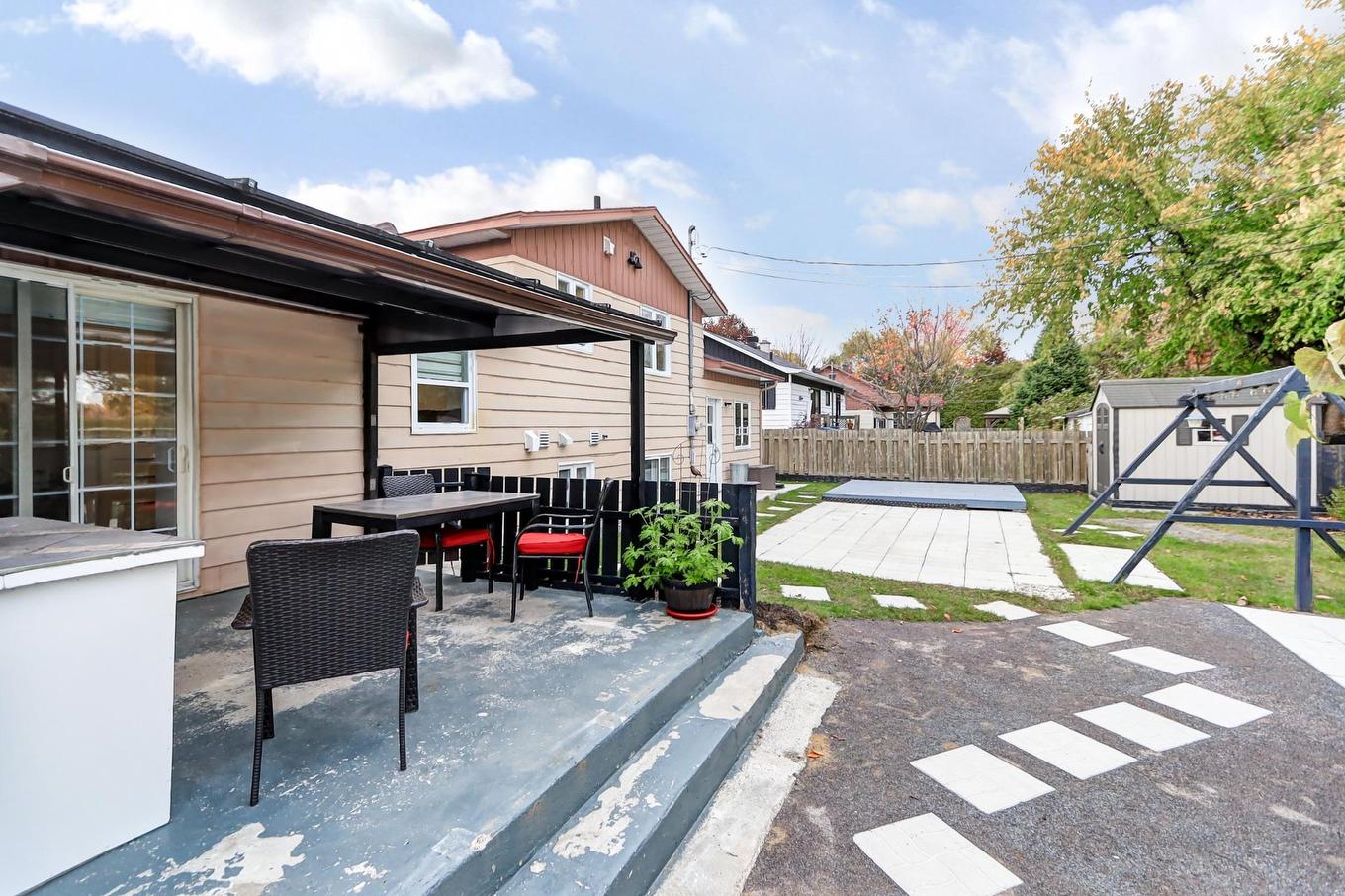 Backyard - 235 Rue Marie-Dostaler, Trois-Rivières, QC - Outdoor