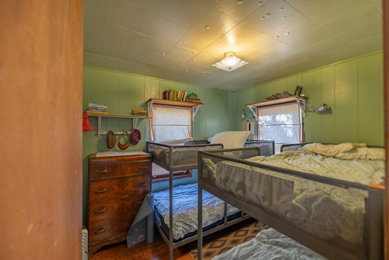 Aerial photo - 105 Ch. Des Geais-Bleus, Nominingue, QC - Indoor Photo Showing Bedroom