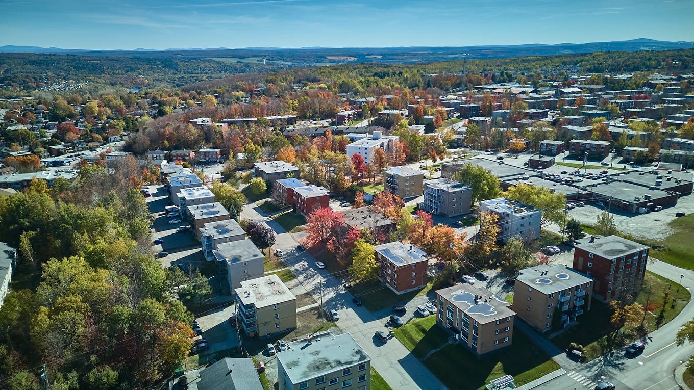 Aerial photo - 3-930 Rue Raoul-Bruneau, Sherbrooke (Les Nations), QC - Outdoor With View