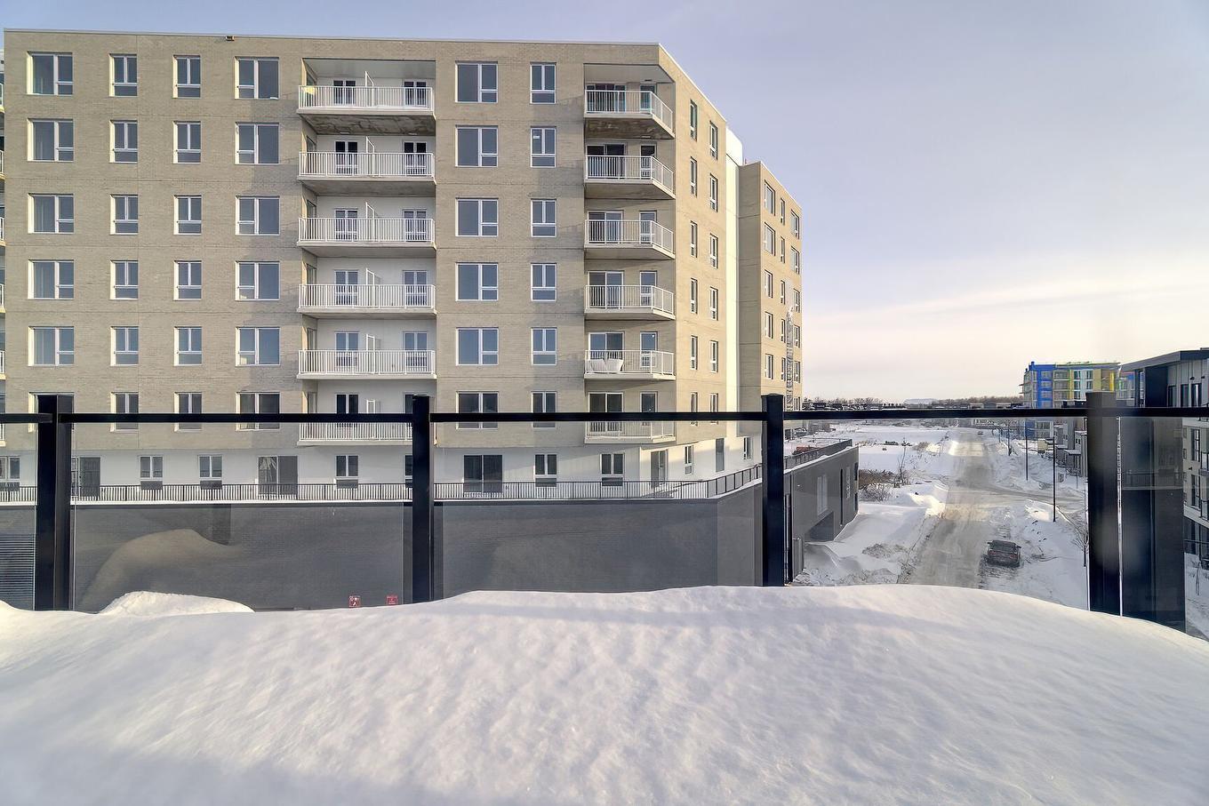 Balcon - 402-455 Rue Des Marronniers, Candiac, QC - Outdoor With Facade