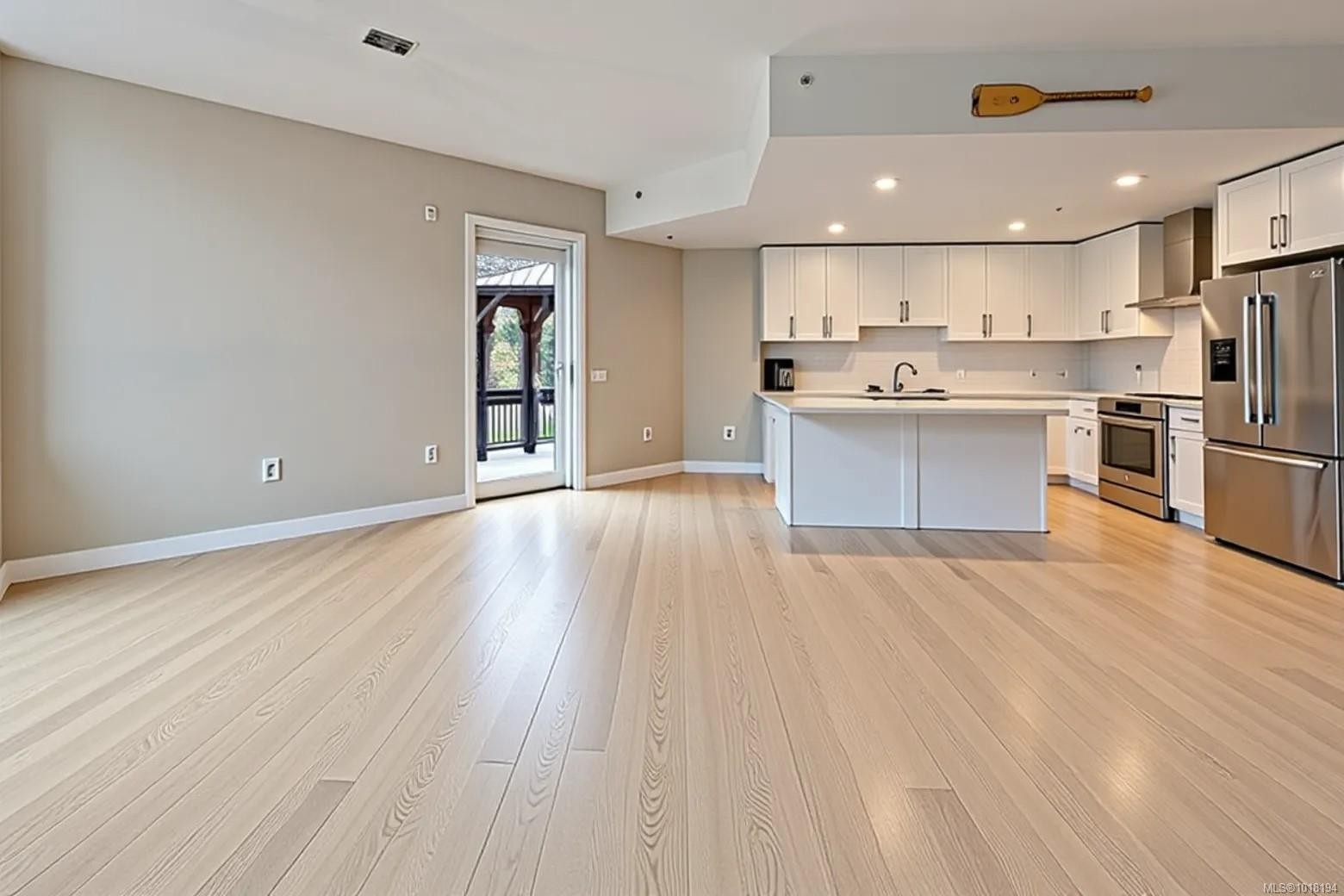 604-3529 Dolphin Dr, Nanoose Bay, BC - Indoor Photo Showing Kitchen