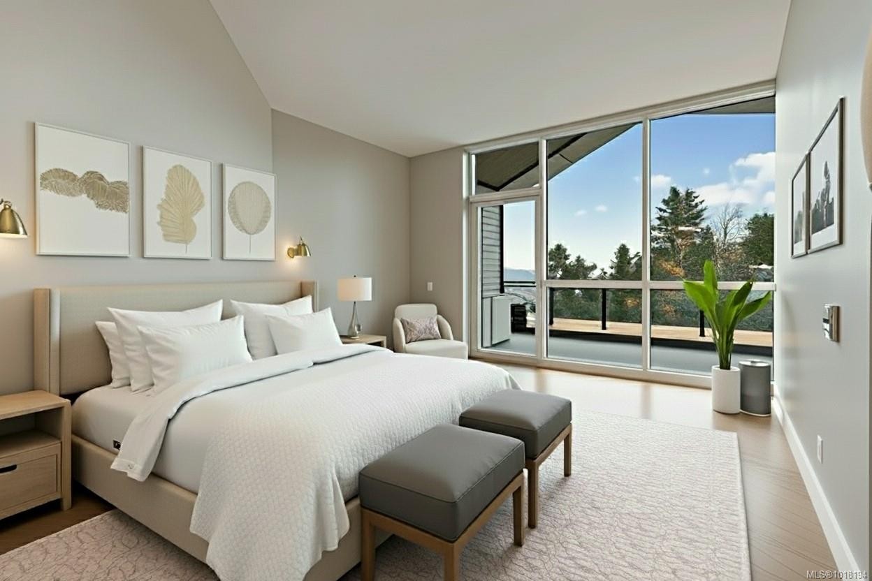 604-3529 Dolphin Dr, Nanoose Bay, BC - Indoor Photo Showing Bedroom