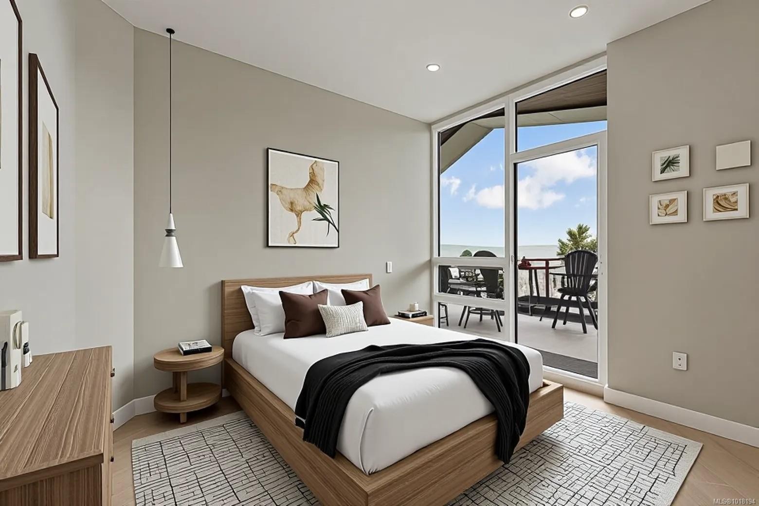 604-3529 Dolphin Dr, Nanoose Bay, BC - Indoor Photo Showing Bedroom