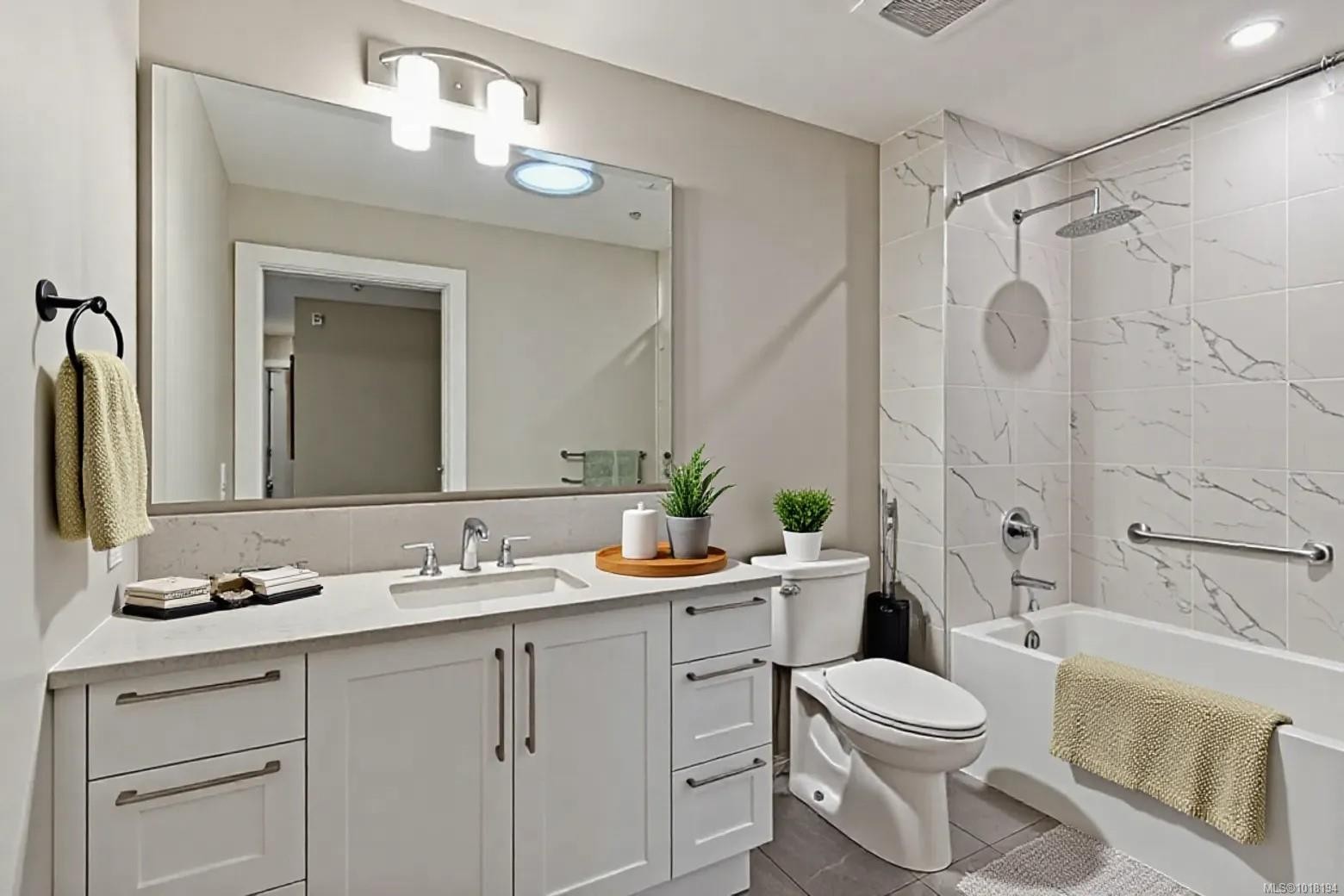 604-3529 Dolphin Dr, Nanoose Bay, BC - Indoor Photo Showing Bathroom